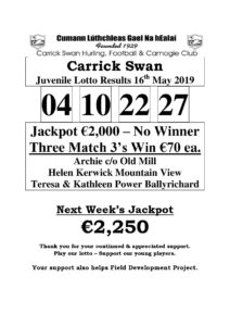 lotto may 16 2019