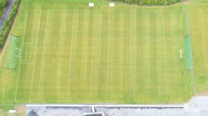 Carrick Swan New Field, Pairc na nEalai from the air
